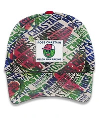 Trackhouse Racing Team Collection Men's White Ross Chastain Sublimated Melon Man Adjustable Hat
