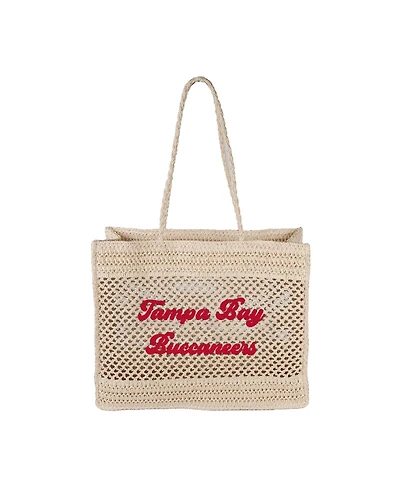 Logo Brands Tampa Bay Buccaneers Coastal Tote Bag
