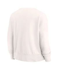Fanatics Women's Cream Memphis Grizzlies Close the Game Pullover Sweatshirt