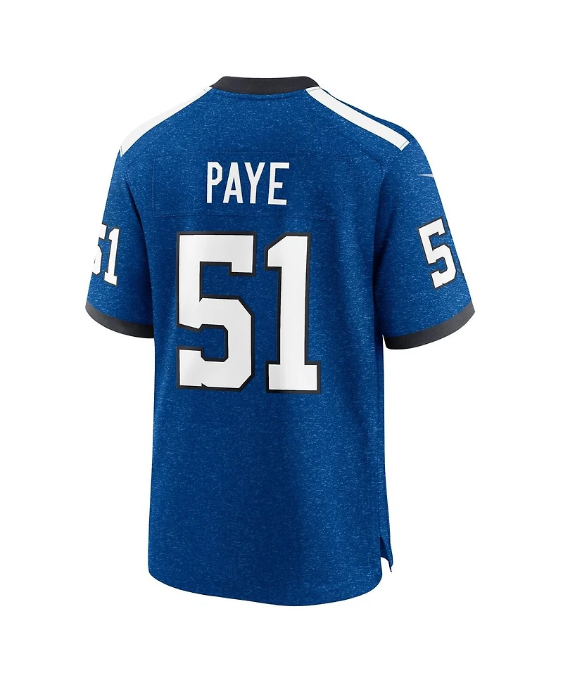 Nike Men's Kwity Paye Blue Indianapolis Colts Alternate Game Jersey