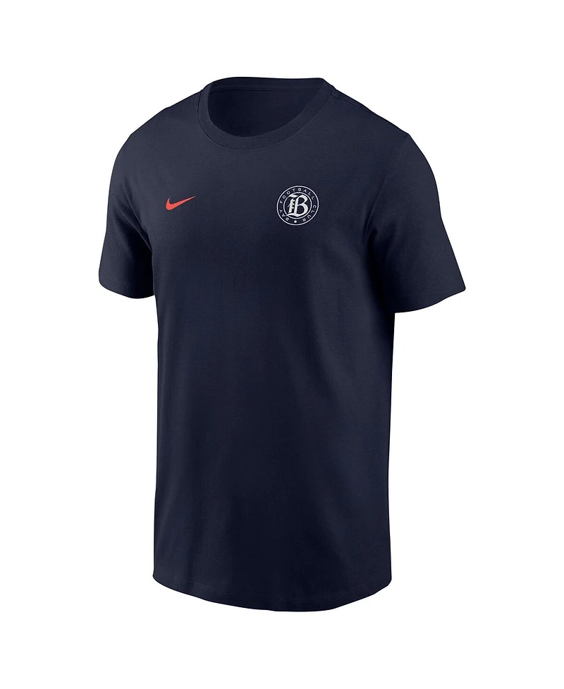 Nike Men's Deyna Castellanos Navy Bay Fc Core Crew Neck T-Shirt