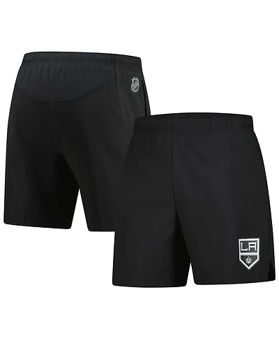 Fanatics Men's Black Los Angeles Kings Tech Training Shorts