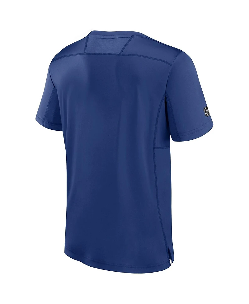Fanatics Men's Royal New York Islanders Authentic Pro Tech T-Shirt