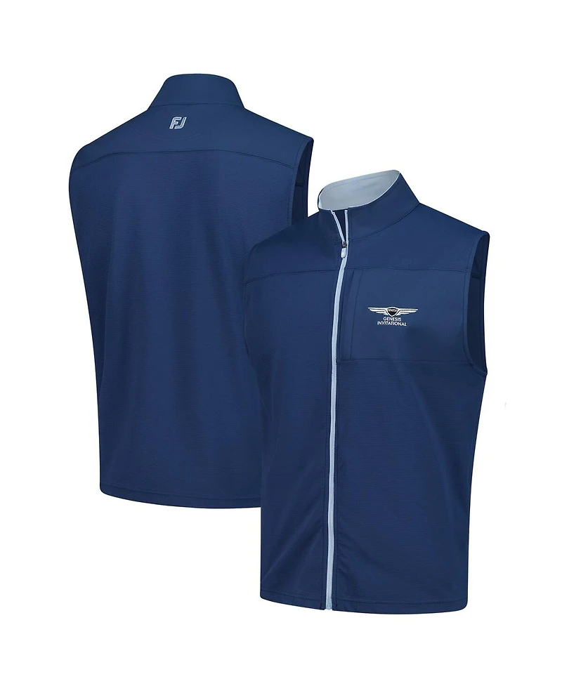 FootJoy Men's Blue Genesis Invitational Ottoman Knit Vest