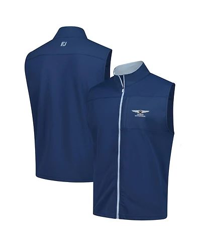 FootJoy Men's Blue Genesis Invitational Ottoman Knit Vest
