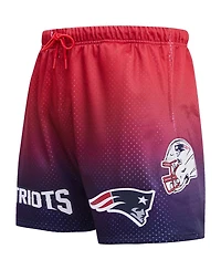 Pro Standard Men's Navy/Red New England Patriots Ombre Mesh Shorts