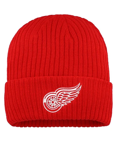 Fanatics Men's Red Detroit Red Wings Logo Cuffed Knit Hat