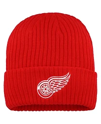 Fanatics Men's Red Detroit Red Wings Logo Cuffed Knit Hat