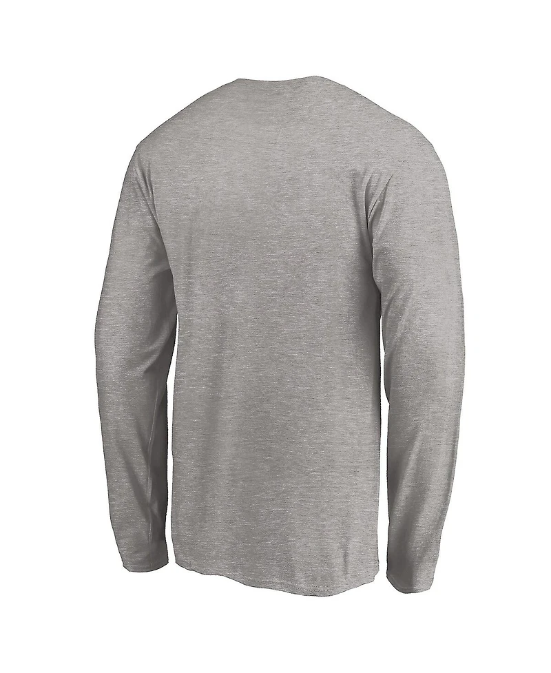 Fanatics Men's Heather Gray Houston Dynamo Long Sleeve T-Shirt
