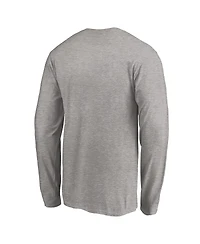 Fanatics Men's Heather Gray Houston Dynamo Long Sleeve T-Shirt