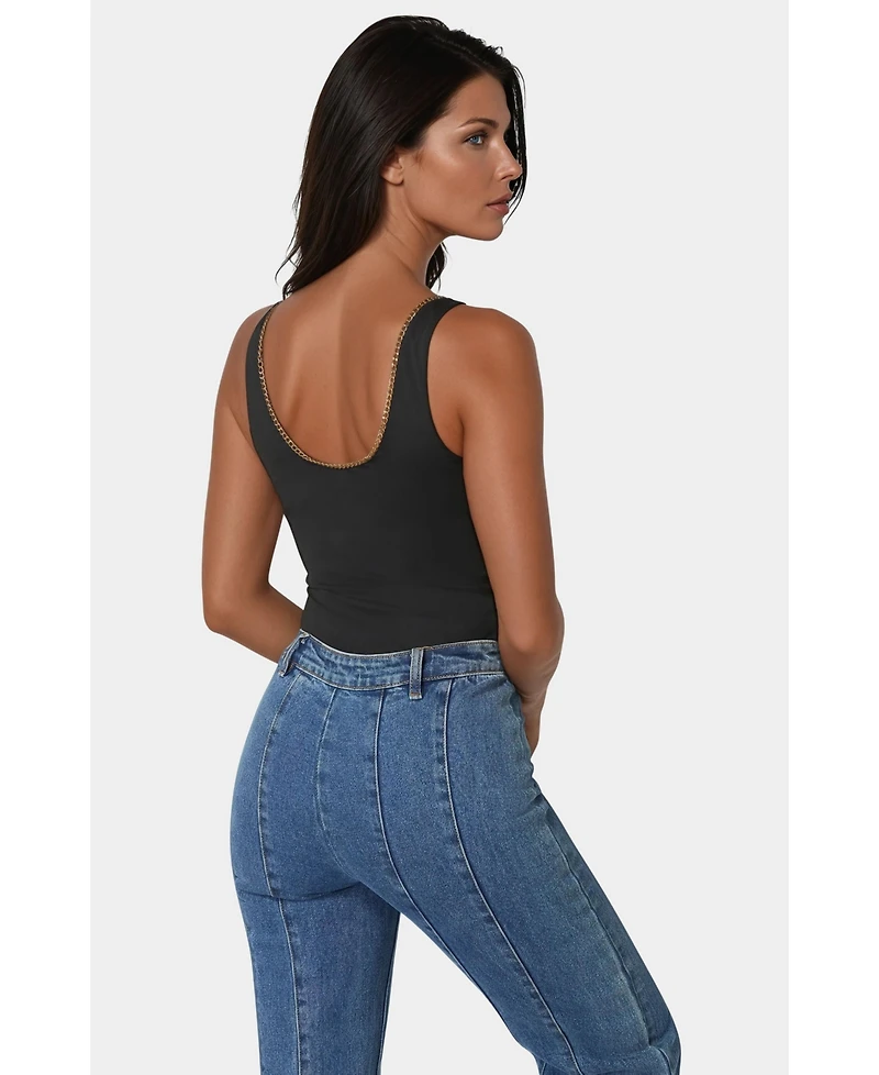 Bebe Embellished Bodysuit