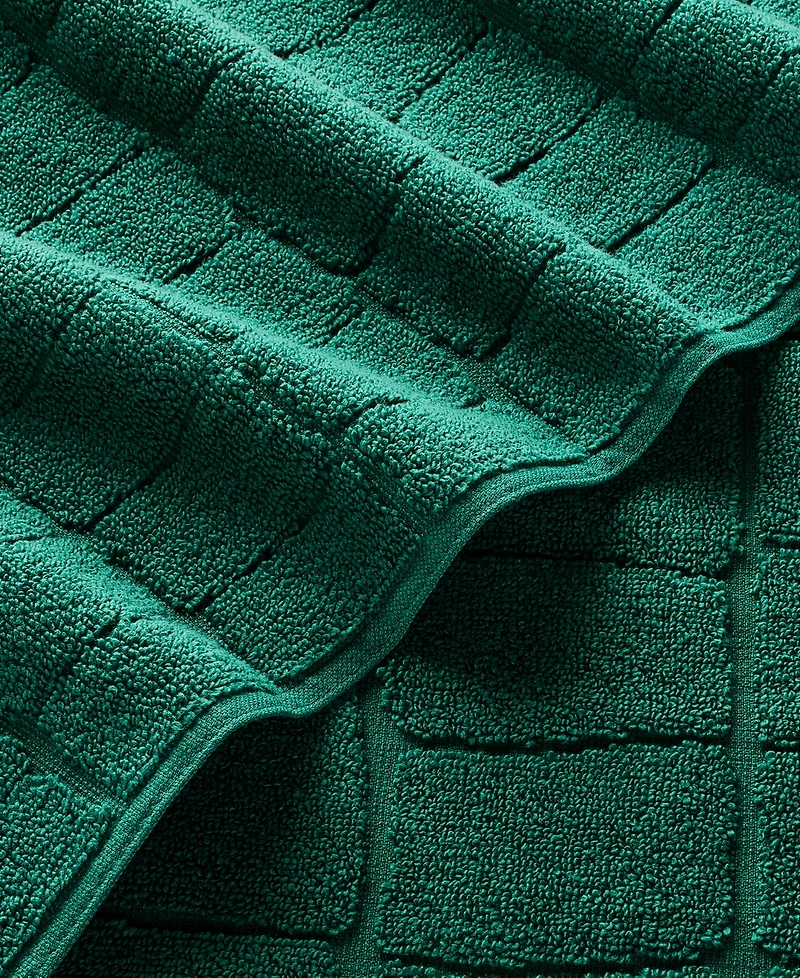Lacoste Home Heritage Croc Scale Cotton Washcloth, 13" x