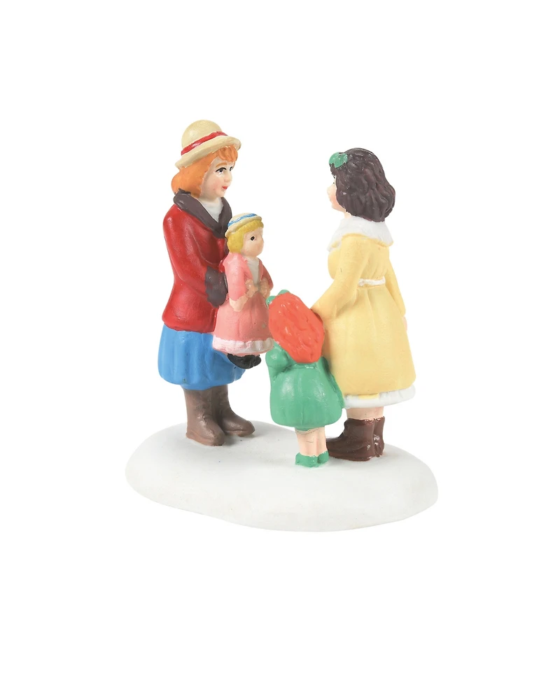 Department 56 Girls with their Dolls Accessory