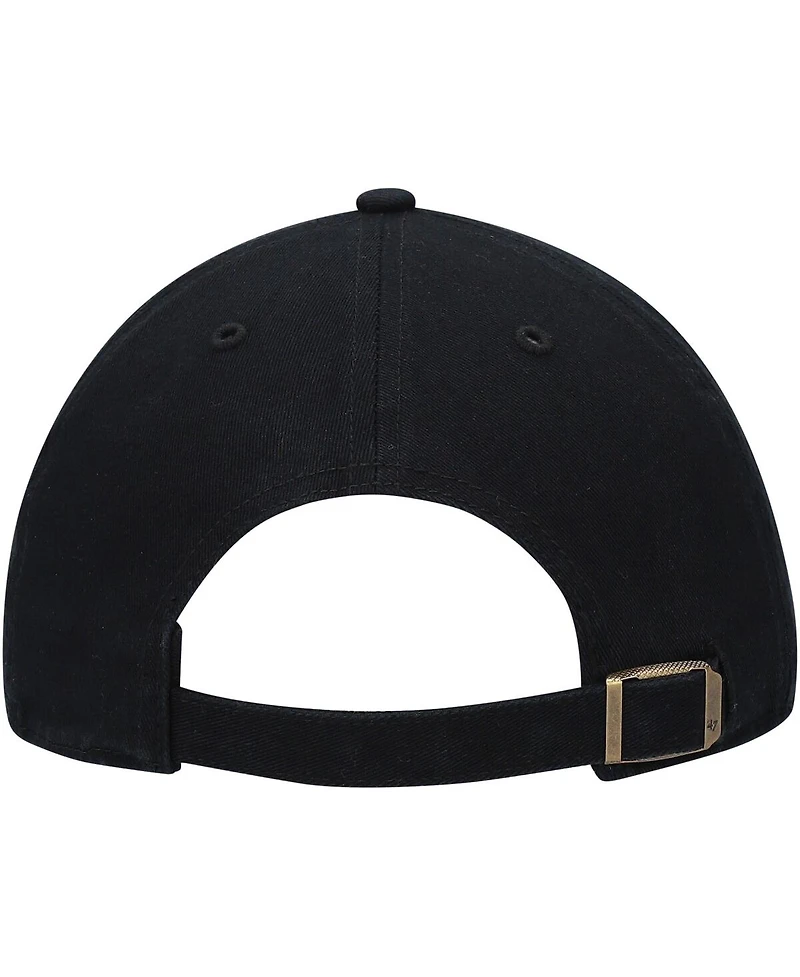 '47 Brand Men's Black Stanford Cardinal Vintage Clean Up Adjustable Hat