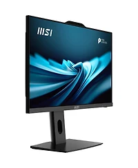 Msi Pro AP242P 14M-641US 23.8" Full Hd 100Hz All-In-One Desktop Computer, Intel Core i7-14700 2.1GHz, 32GB Ram, 1TB Ssd, Windows 11 Pro, Black