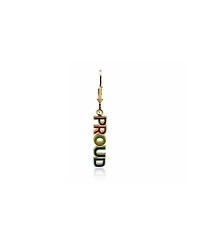 Rebl Jewelry Proud Dangle Earrings