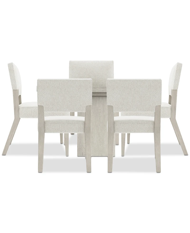 Tempo 6-Pc. Set (Round Table & 5 Side Chairs)