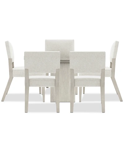 Tempo 6-Pc. Set (Round Table & 5 Side Chairs)