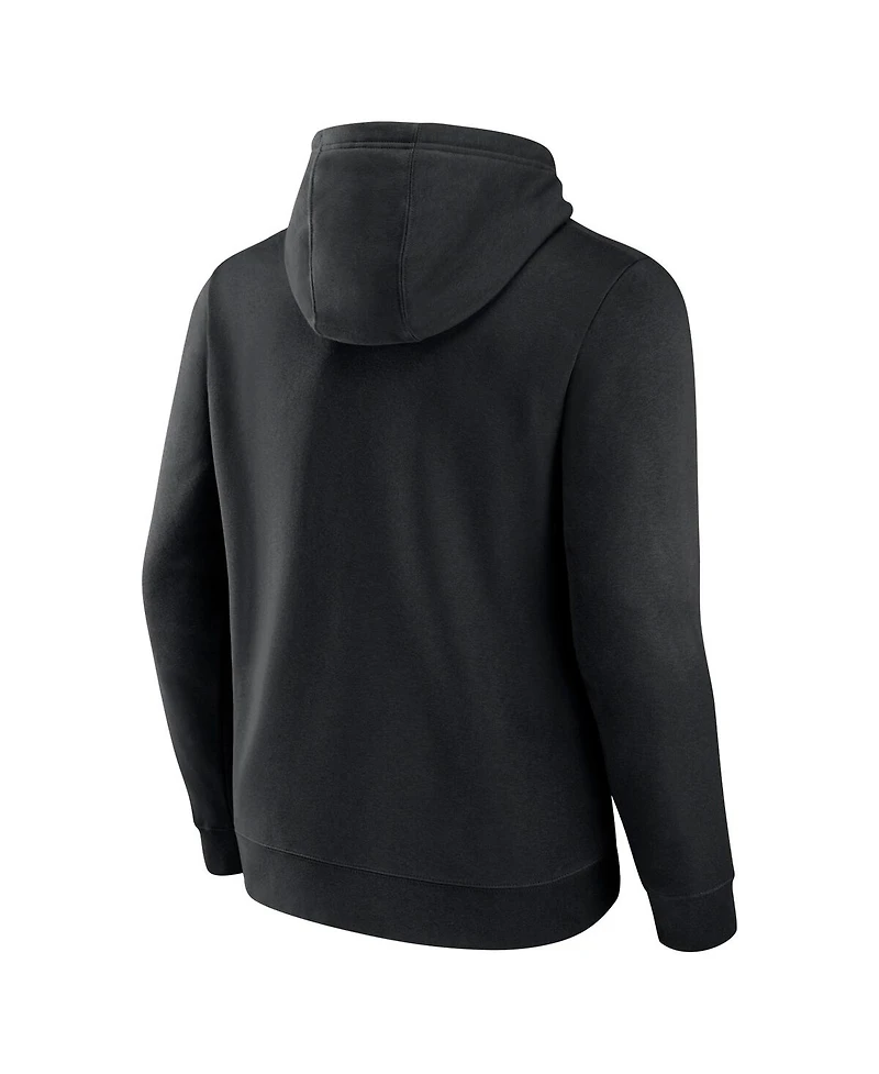Fanatics Men's Black Jacksonville Jaguars Geometric Chrome Pullover Hoodie
