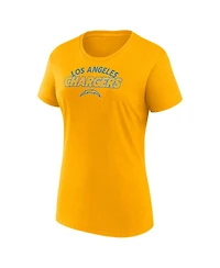 Fanatics Women's 2-Pack Los Angeles Chargers Risk T-Shirt Combo