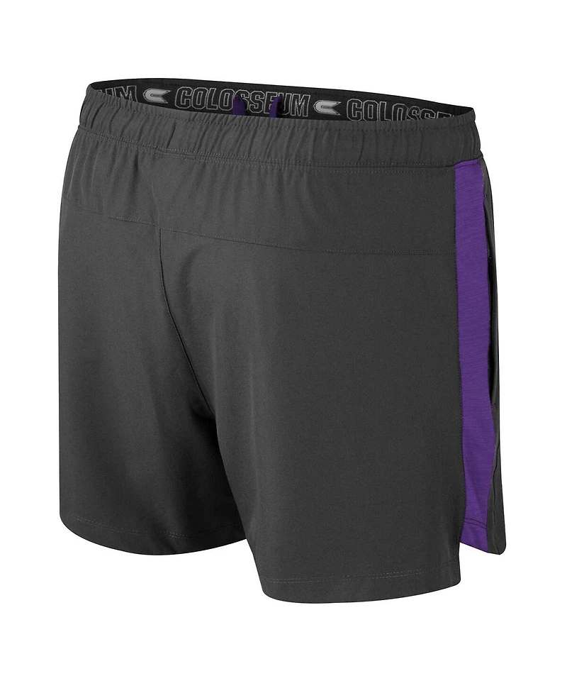 Colosseum Men's Charcoal Michigan State Spartans Langmore Shorts