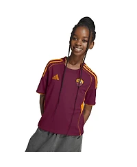 Adidas Big Boys and Girls Red As Roma 2025/26 Home Replica Jersey