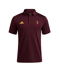Adidas Men's Maroon Arizona State Sun Devils Ultimate 365 Polo Shirt