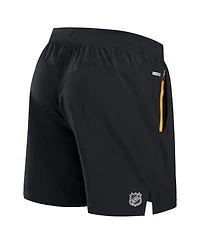 Fanatics Men's Black Boston Bruins Authentic Pro Rink Performance Shorts