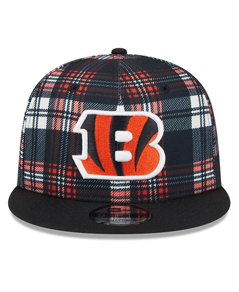 New Era Big Boys and Girls Black Cincinnati Bengals 2024 Sideline Statement 9FIFTY Snapback Hat