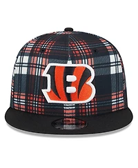 New Era Big Boys and Girls Black Cincinnati Bengals 2024 Sideline Statement 9FIFTY Snapback Hat