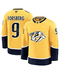 Fanatics Men's Filip Forsberg Gold Nashville Predators Home Premium Jersey