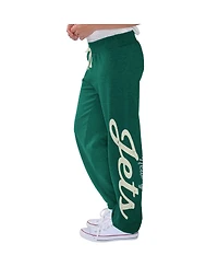 G-iii 4Her by Carl Banks Women's Green New York Jets Scrimmage Fleece Pants