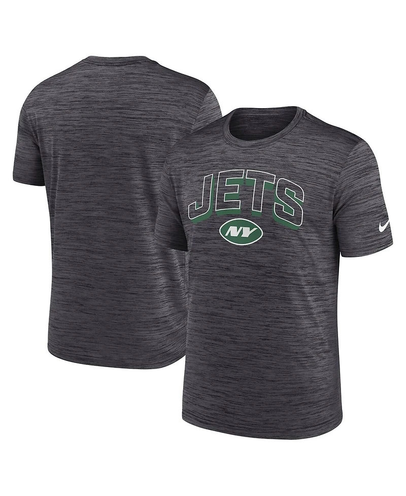 Nike Men's Charcoal New York Jets Velocity Performance T-Shirt