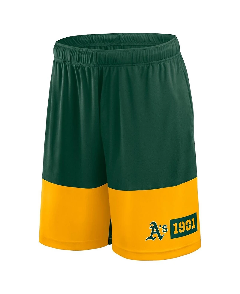 Fanatics Men's Green Athletics Best of the Shorts