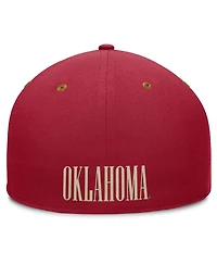 Fanatics Men's Crimson/Brown Oklahoma Sooners NoBo Fitted Hat
