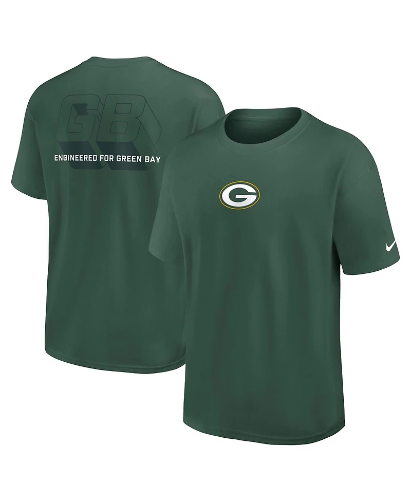 Nike Men's Green Bay Packers Dominate the Game Essential Max90 T-Shirt