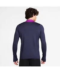 Nike Men's Purple Barcelona 2025/26 Strike Drill Quarter-Zip Long Sleeve Performance Sweatshirt