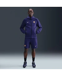 Nike Men's Purple Barcelona Tech Fleece Full-Zip Hoodie Jacket