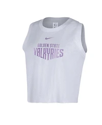 Nike Women's White Golden State Valkyries Mesh Tank Top