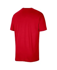 Nike Men's Red Chicago Bulls Authentic Practice T-Shirt