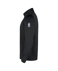 Nike Men's Black Portland Trail Blazers 2025/26 Authentic Coaches Quarter-Zip Pullover Jacket