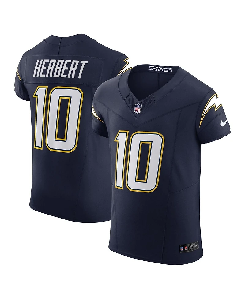 Nike Men's Justin Herbert Navy Los Angeles Chargers Alternate Super Vapor F.u.s.e. Elite Jersey