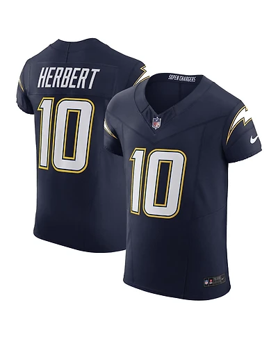 Nike Men's Justin Herbert Navy Los Angeles Chargers Alternate Super Vapor F.u.s.e. Elite Jersey