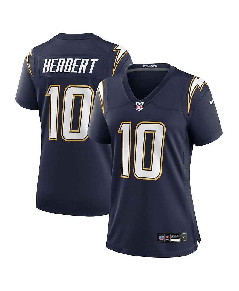 Nike Women's Justin Herbert Navy Los Angeles Chargers Alternate Super Game Jersey