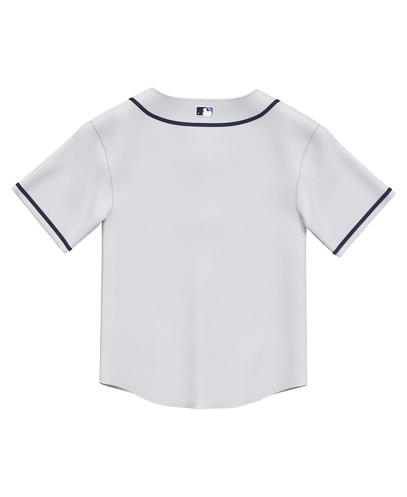 Outerstuff Baby Boys and Girls White Tampa Bay Rays Home Replica Jersey