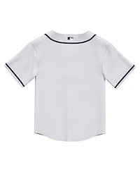 Outerstuff Baby Boys and Girls White Tampa Bay Rays Home Replica Jersey