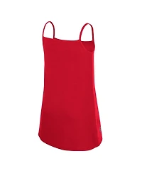Colosseum Big Girls Scarlet Ohio State Buckeyes Brook Tank Dress