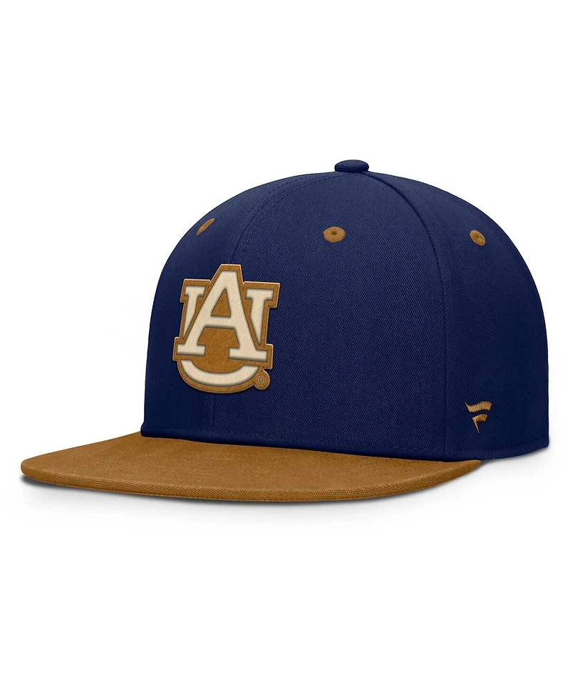Fanatics Men's Navy/Brown Auburn Tigers NoBo Fitted Hat
