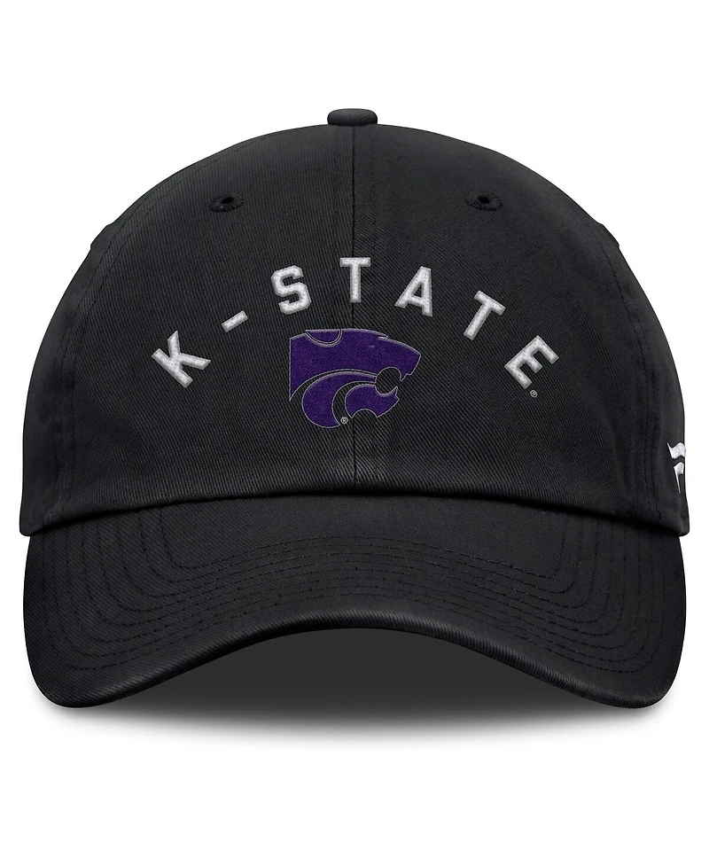 Fanatics Men's Black Kansas State Wildcats Myth Adjustable Hat