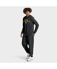 Nike Men's Lsu Tigers 2025 Sideline Performance Long Sleeve Hoodie T-Shirt